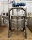 Tacho encamisado basculante em inox � g�s Mecamau 150 litros