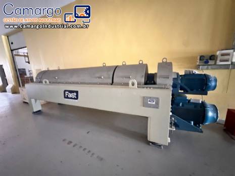 Tridecanter centr�fugo para separa��o de s�lidos Fast 10 toneladas por hora