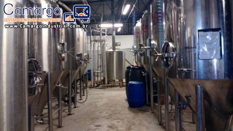 F�brica completa para produ��o de cerveja