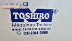 Cilindro 7 rolos com 200 mm de largura Toshiro