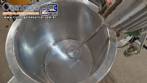 Tanque misturador encamisado em inox eltrico com hlice centrifuga tipo Cowles