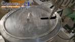 Tanque misturador encamisado em inox eltrico com hlice centrifuga tipo Cowles