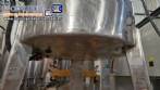 Tanque misturador encamisado em inox eltrico com hlice centrifuga tipo Cowles