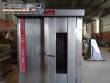Forno rotativo em inox com carrinho duplo Supremax � g�s