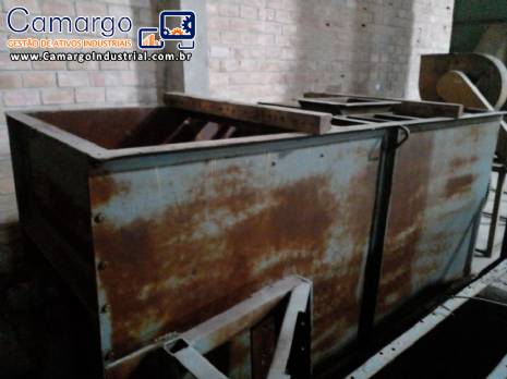 Misturador ribbon blender 1.500 kg