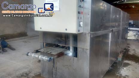 T�nel de resfriamento para bombom de waffer