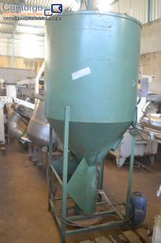 Misturador vertical com rosca 100 L