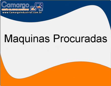 Procura-se: Centrifuga com diametro de 1.500 de cesto e 600 de altura