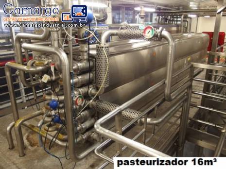 Pasteurizador tubular 16.000 litros Tetra Pak