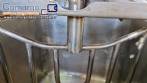 Tanque misturador em inox de 130 litros para refrigera��o de caldas