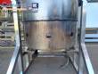 Tacho cozinhador encamisado a g�s basculante em inox 100 litros