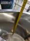 Tanque reator de bancada aquecido encamisado em inox para laboratorio 28 L