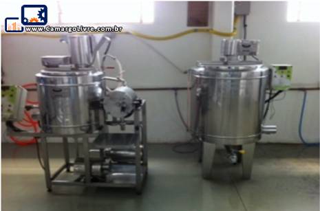 Linha para fabricação de alimentos fermentados a base de soja