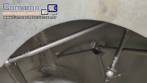 Tanque reator misturador encamisado em inox 304L 5.000 litros ano 2020 com spray ball Plurinox