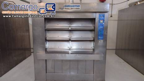 Forno de lastro em inox Universo Forno de lastro em inox Universo